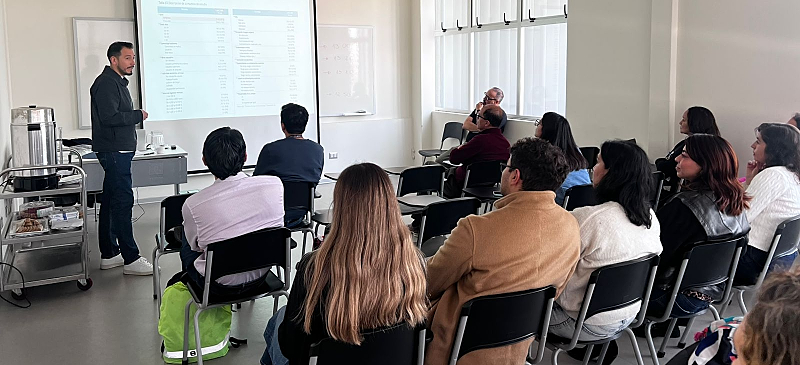 Reunión científica del Departamento de Nutrición y Dietética.