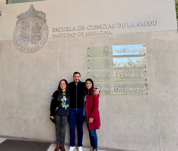Carolina Aguirre Polanco, Patricio Pérez-Armijo y Loreto Rojas Sobarzo.