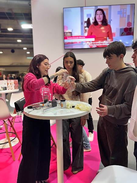 taller de revelado de huellas