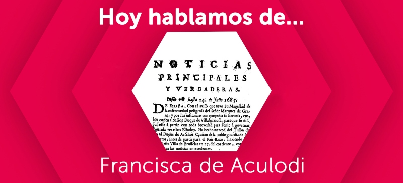 Hoy hablamos de... Francisca de Aculodi, periodista española