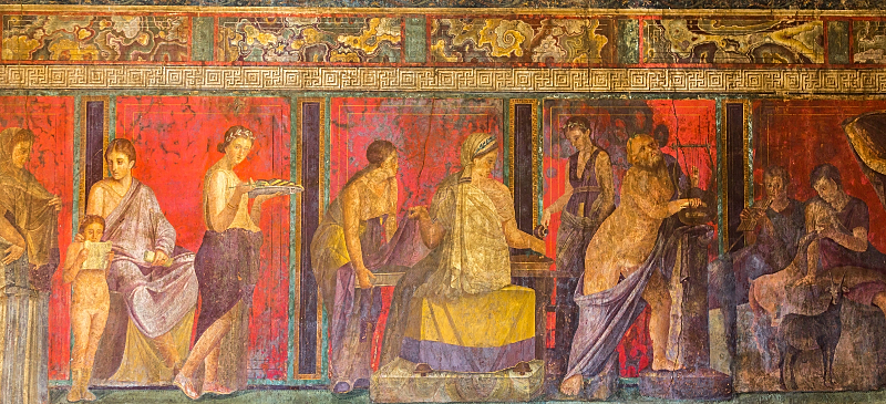 fresco de Pompeya