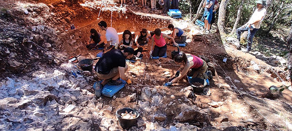 Galería de las Estatuas en Atapuerca