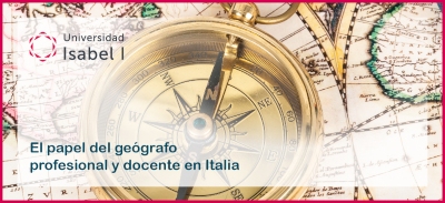 creatividad del webinar de geografía en Italia