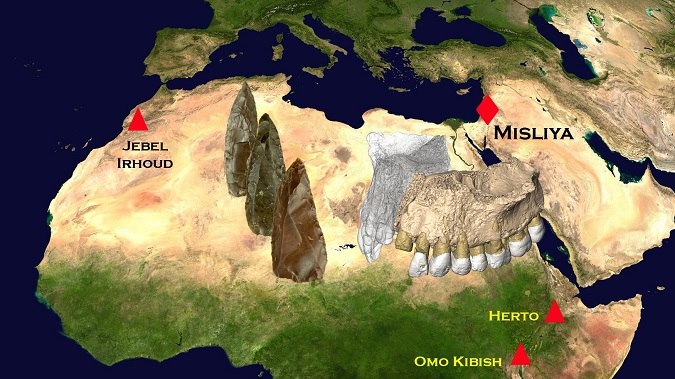 Cueva de Misliya en Israel