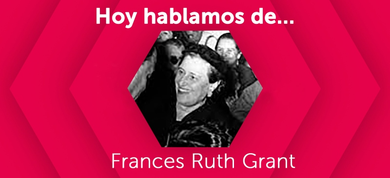 Portada hoy hablamos de...Frances R. Grant