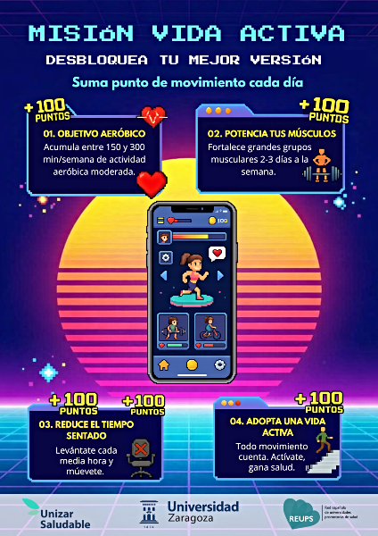 Infografía sobre la campaña del mes de abril de la reups