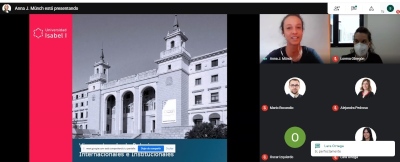 Internacional, jornada informativa