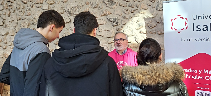 Juanjo en la feria de Miranda
