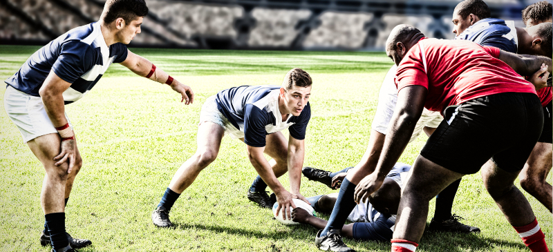Jugadores de rugby