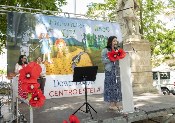 Ana Cristina en su lectura