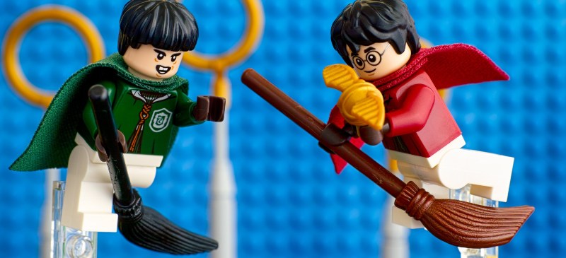 Quidditch en muñecos lego