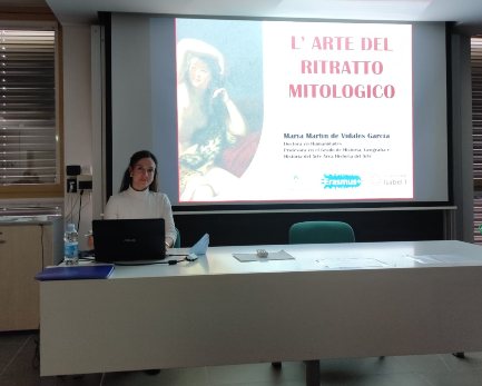 María en la Universitá di Pisa
