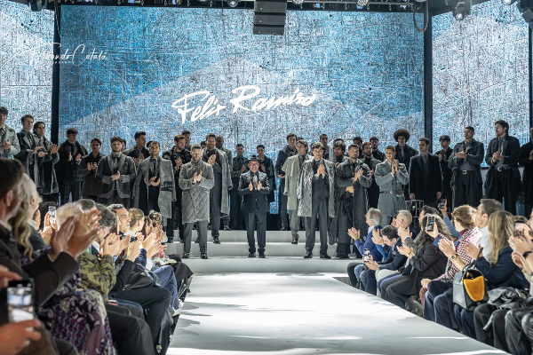 Desfile de mercedes benz fashion week en febrero de 2025, félix ramiro