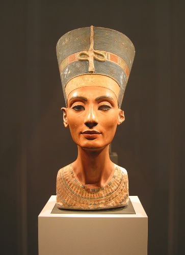 Nefertiti en el Neues Museum de Berlón 