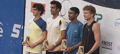 Mario Mansilla, subcampeón en el Torneo ATP Challenger de San Leopoldo (Brasil).
