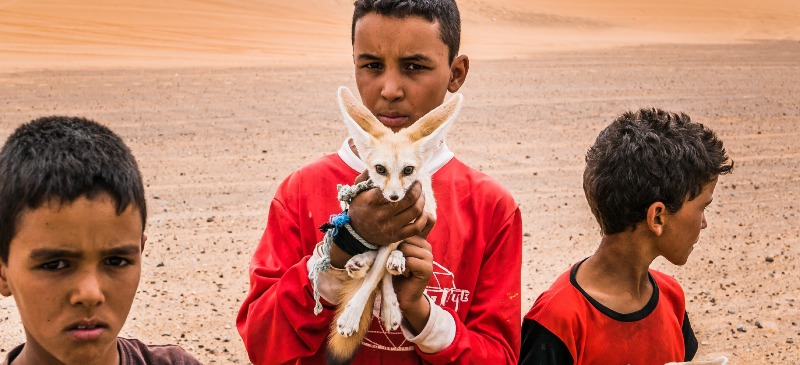 Niños en Marruecos