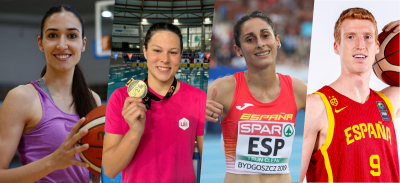 Deportistas becados en la Universidad Isabel I con el convenio firmado con el Consejo Superior de Deportes