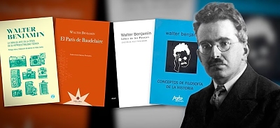 Obras de Benjamin Walter. Foto. Infobae.