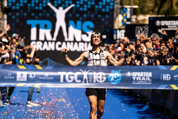 Pablo Villa en la Ultramaratón de Gran Canaria hace 20 días