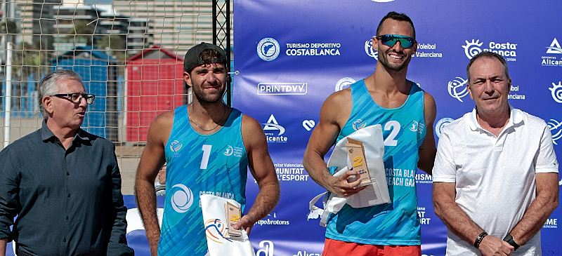 Pablo Pérez y Nathan Matos, plata en el torneo que finaliza la temporada nacional