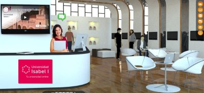 stand online en el congreso Palech de la Universidad Isabel I