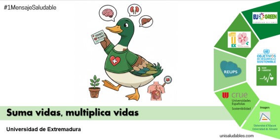 pato en día de donante de reups