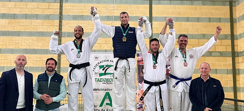 Eduardo Moncada, oro en taekwondo de campeonato de Andalucía 2026