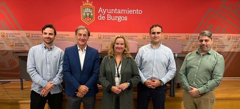 El Rector, alberto Gómez Barahona, en la presentación del MorcillaConf
