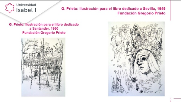 Dibujos en España de Gregorio Prieto