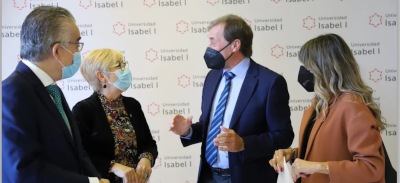 Alberto Gómez Barahona, rector de la Universidad Isabel I