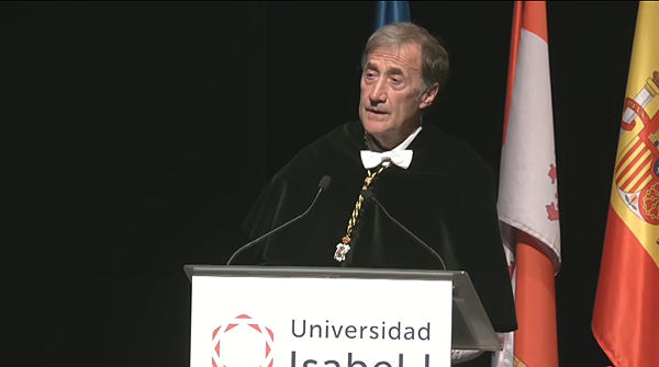 Alberto Gómez Barahona, rector de la Universidad Isabel I