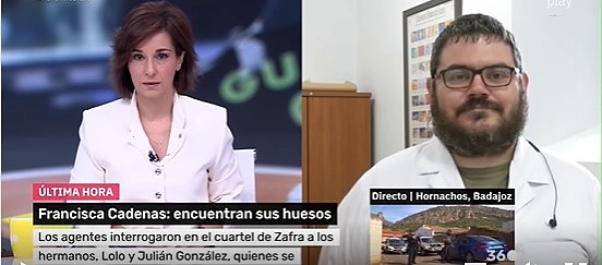 Ricardo Ortega Ruiz entrevistado por Mónica López, del programa Mañaneros