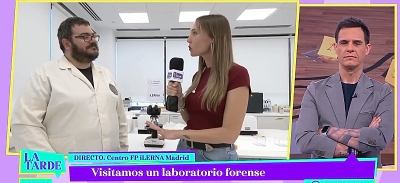 Participación de Ricardo Ortega en el programa La Tarde de Telemadrid