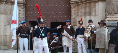 Daniel Aquillué durante su ruta en la 'Cincomarzada'.