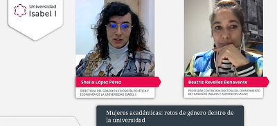 Sheila López y Beatriz Revelles