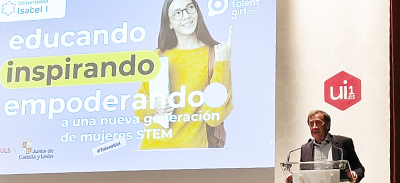 El Rector en la Apertura del Curso Stem Talent Girl en la Universidad Isabel I