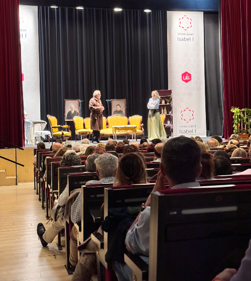 Obra de teatro Sublime Decisión en la Universidad Isabel I