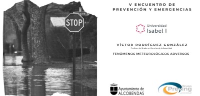 Víctor Rodríguez en el V Encuentro de Prevención y Emergencias