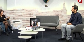 Víctor Rodríguez en el programa de La 8 Burgos, habla sobre el maletín de criminología