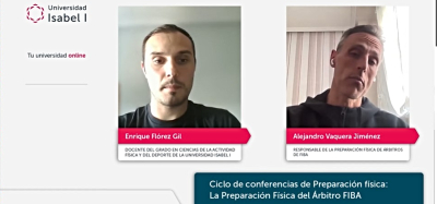 Enrique e invitado webinar arbitral