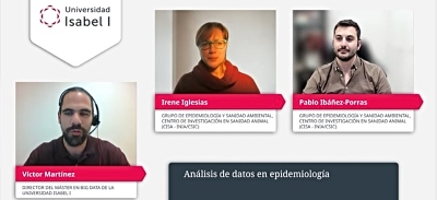 participantes en el webinar