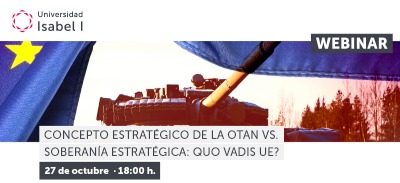 Carátula del webinar de OTAN hoy en día