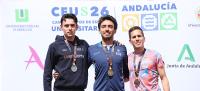 Amadeo, bronce en CEU Atletismo