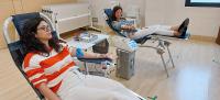 Donación de sangre en la universidad Isabel I