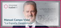 Manuel Campo Vidal presenta su libro 'La España Despoblada' en la Universidad Isabel I